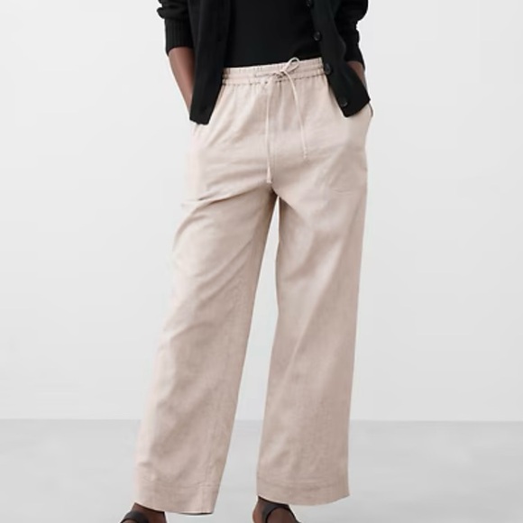 Banana Republic Pants - Banana Republic Linen Drawstring Trouser NWT